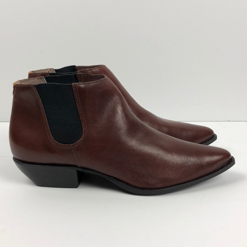 Nine West Ankle Boots Size 9 Women’s Brown Leather